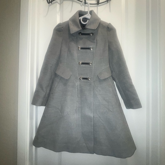 Rothschild Other - Rothschild girls faux wool double-breasted bandmaster military-style dress coat